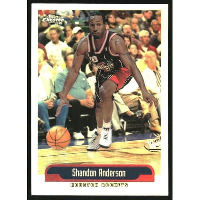 1999-00 Topps Chrome Refractors #136 Shandon Anderson