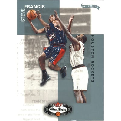 2002-03 Fleer Box Score First Edition #35 Steve Francis