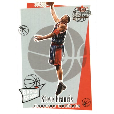 2003-04 Fleer Tradition Crystal #257 Steve Francis BS