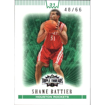 2007-08 Topps Triple Threads Emerald #56 Shane Battier
