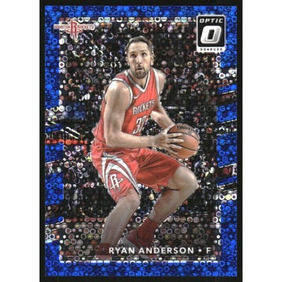 2017-18 Donruss Optic Fast Break Blue #55 Ryan Anderson