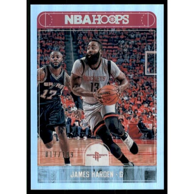 2017-18 Hoops Silver #184 James Harden