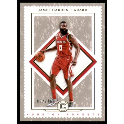 2017-18 Panini Cornerstones #65 James Harden/165