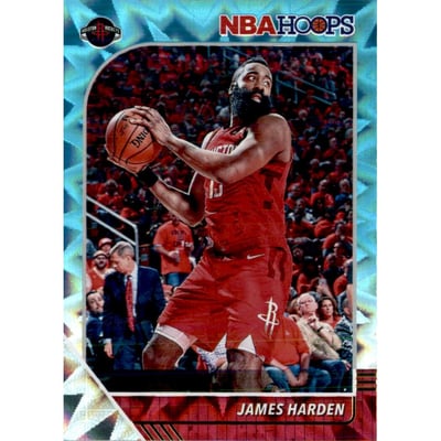 2019-20 Hoops Teal Explosion #66 James Harden