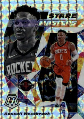 2019-20 Panini Mosaic Stare Masters Mosaic #1 Russell Westbrook