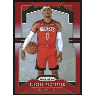 2019-20 Panini Prizm Prizms Red #182 Russell Westbrook