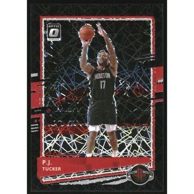 2020-21 Donruss Optic Black Velocity #108 P.J. Tucker