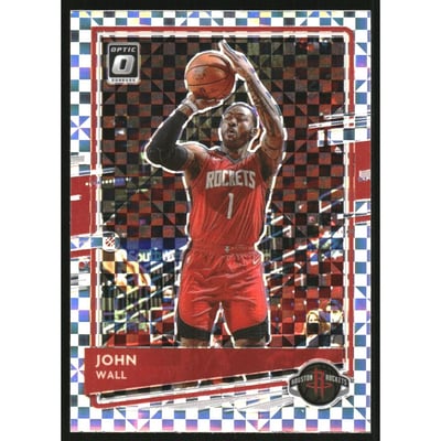 2020-21 Donruss Optic Checkerboard #53 John Wall