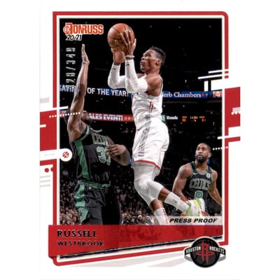2020-21 Donruss Press Proof Silver #64 Russell Westbrook