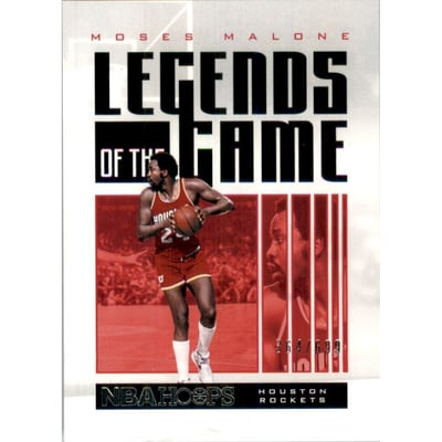 2020-21 Hoops Legends of the Game #21 Moses Malone