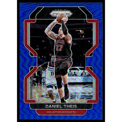 2021-22 Panini Prizm Prizms Blue #3 Daniel Theis