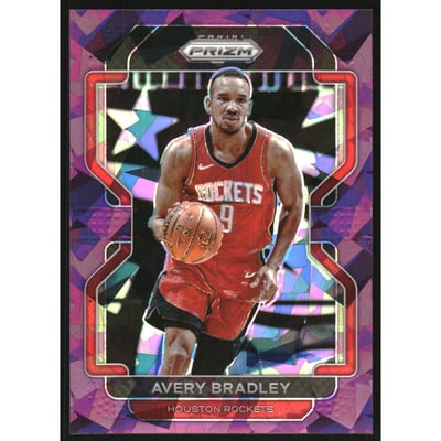 2021-22 Panini Prizm Prizms Purple Ice #109 Avery Bradley