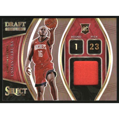 2021-22 Select Draft Selections Memorabilia Prizms Copper #15 Usman Garuba