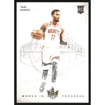 2022-23 Court Kings Works in Progress #28 Tari Eason
