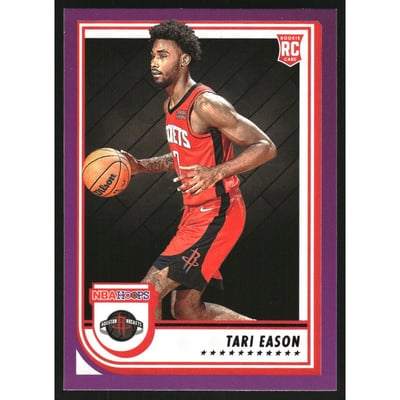 2022-23 Hoops Purple #247 Tari Eason