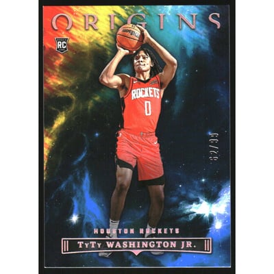 2022-23 Panini Origins Blue #92 TyTy Washington Jr.