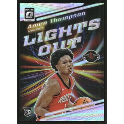 2023-24 Donruss Optic Lights Out Holo #15 Amen Thompson
