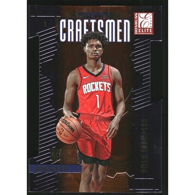 2023-24 Elite Craftsmen Orange Die Cut #27 Amen Thompson