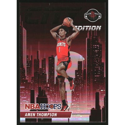 2023-24 Hoops City Edition Holo #28 Amen Thompson