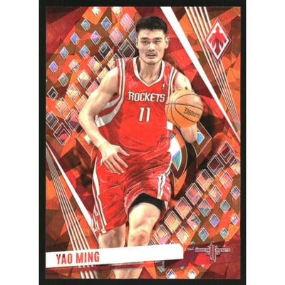 2023-24 Panini Phoenix Orange Ice #54 Yao Ming