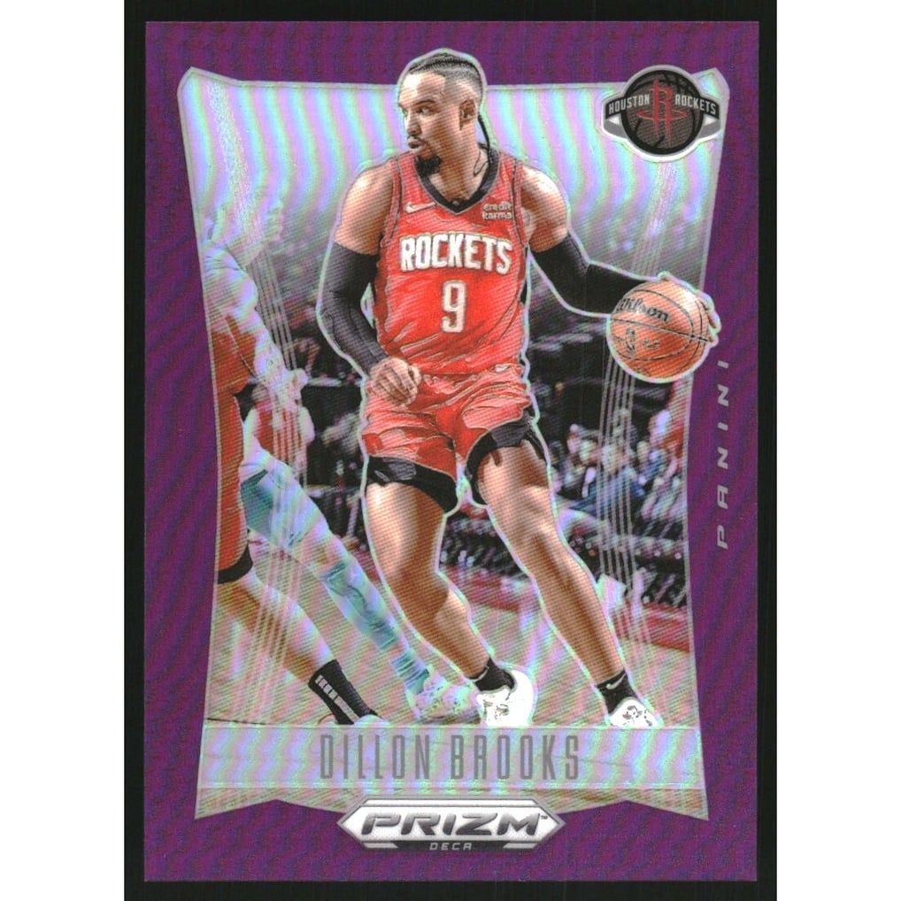 2023-24 Panini Prizm Deca Prizms Purple #72 Dillon Brooks