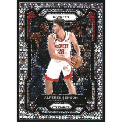 2023-24 Panini Prizm Prizms Fast Break #20 Alperen Sengun