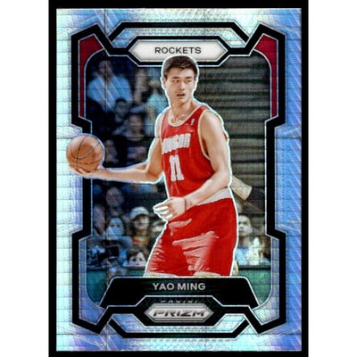 2023-24 Panini Prizm Prizms Hyper #199 Yao Ming