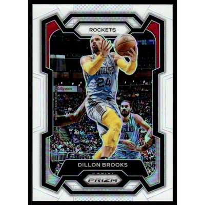 2023-24 Panini Prizm Prizms White #68 Dillon Brooks