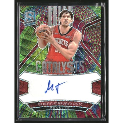 2023-24 Panini Spectra Catalysts Signatures Meta #17 Boban Marjanovic