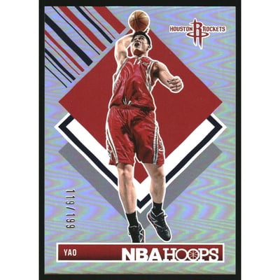 2024-25 Hoops Silver #298 Yao Ming