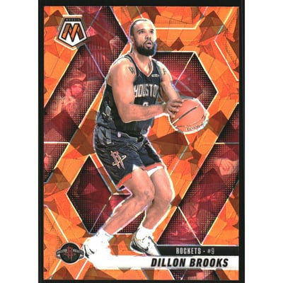 2024-25 Panini Mosaic Mosaic Orange Ice #183 Dillon Brooks