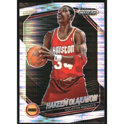 2024-25 Panini Prizm Black Prizms Pulsar #286 Hakeem Olajuwon LGD