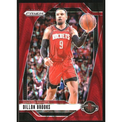 2024-25 Panini Prizm Prizms Red Seismic #213 Dillon Brooks