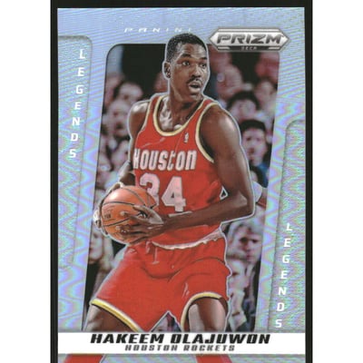 2024-25 Prizm Deca Prizms Silver #208 Hakeem Olajuwon LEG