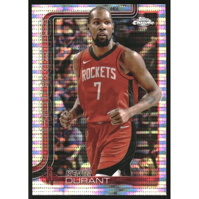 2025-26 Topps Chrome Pulsar Refractors #155 Kevin Durant