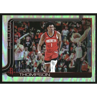 2025-26 Topps Rainbow Foilboard #176 Amen Thompson