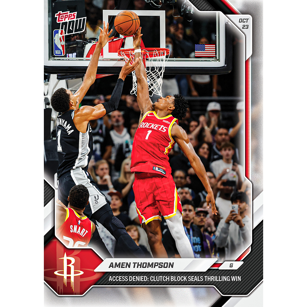 Amen Thompson - 2026-27 NBA Topps NOW® - Card 23