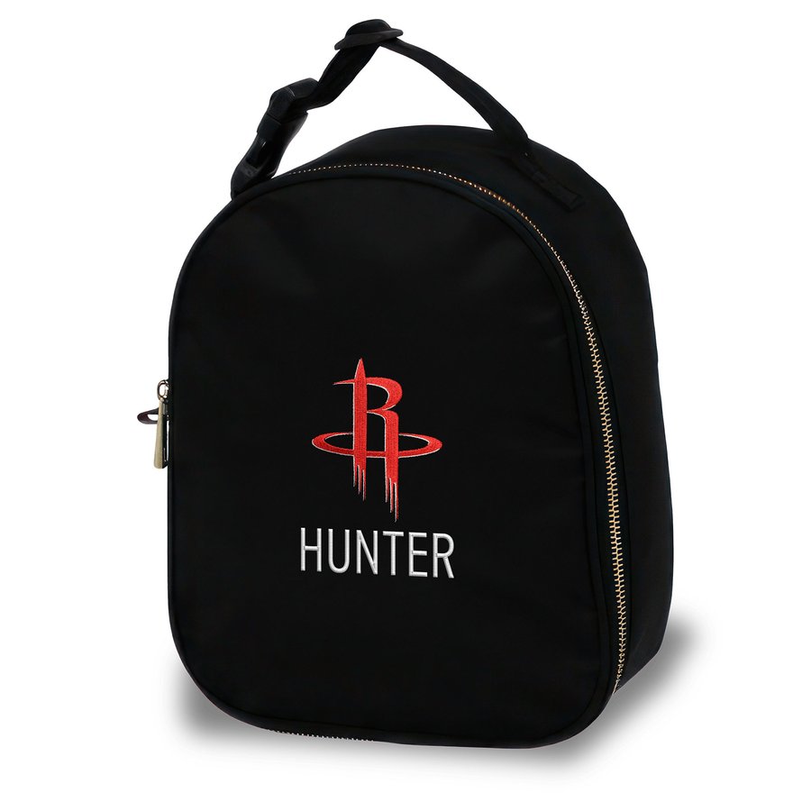 Houston Rockets Chad & Jake Black Personalized Insulated Lunchbox
