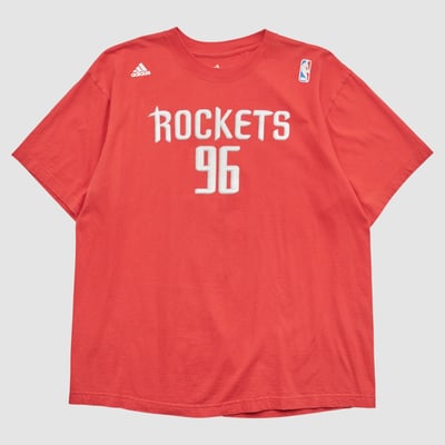 Houston Rockets Adidas 2000s T-shirt - Red - M by Fanatics Real Vintage