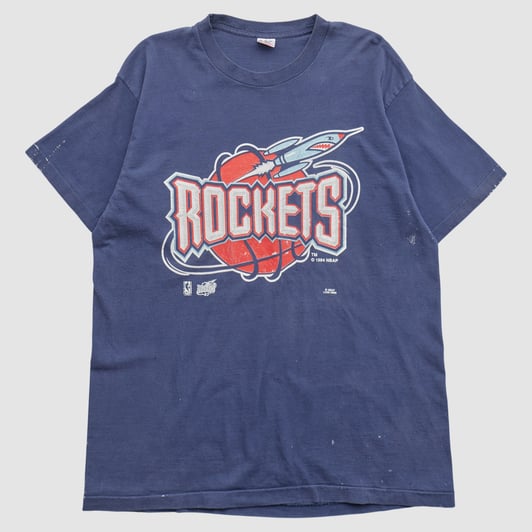 Houston Rockets Fruit of the Loom 1994 T-shirt - Navy - L by Fanatics Real Vintage