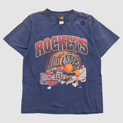Houston Rockets Pure Magic 90s T-shirt - Navy - L by Fanatics Real Vintage