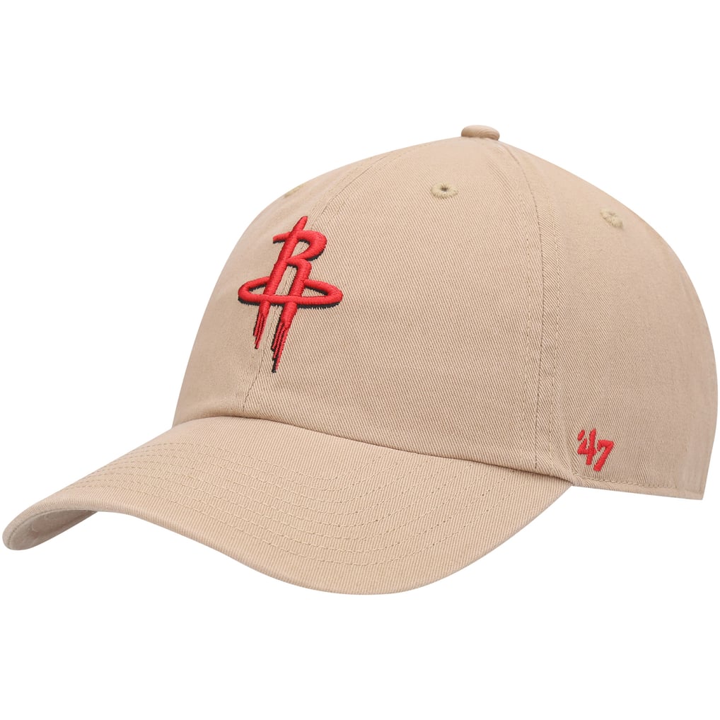 Houston Rockets '47 Logo Clean Up Adjustable Hat - Khaki