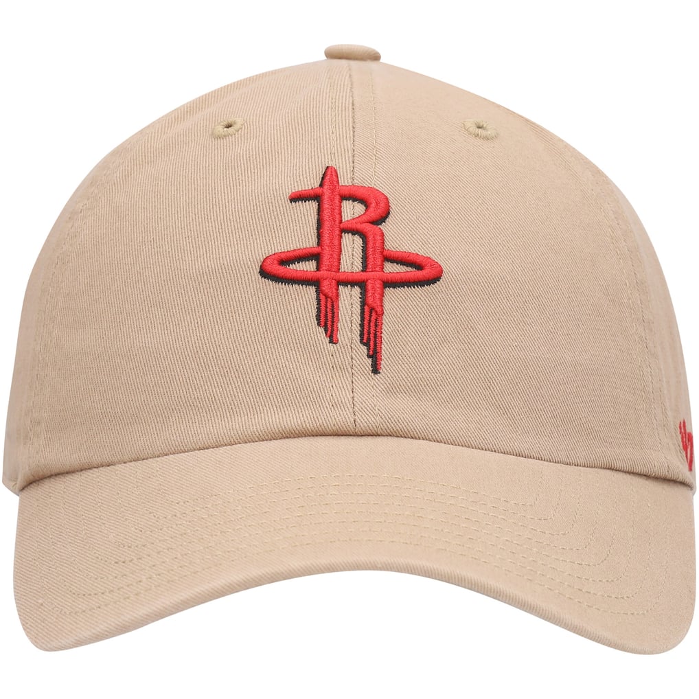 Houston Rockets '47 Logo Clean Up Adjustable Hat - Khaki