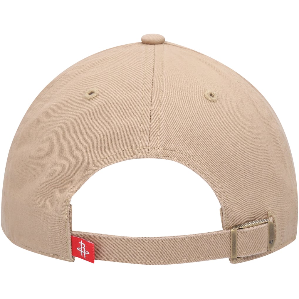 Houston Rockets '47 Logo Clean Up Adjustable Hat - Khaki