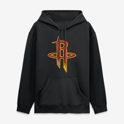 Houston Rockets  Metallic Mascot Hoodie - Black