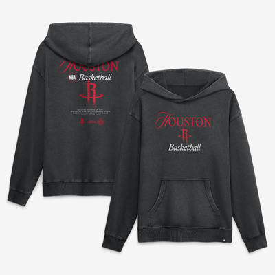  Houston Rockets Fanatics Balanced Attack Washed Hoodie - Black