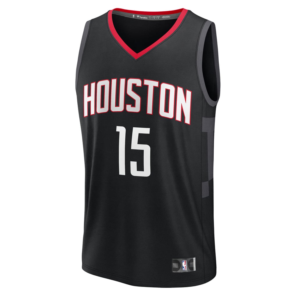 Reed Sheppard Houston Rockets Fanatics Fast Break Replica Player Jersey - Statement Edition - Black