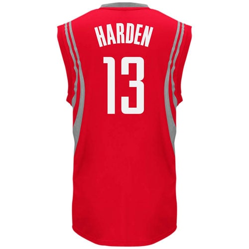 Mens Houston Rockets James Harden adidas Red Replica Road Jersey