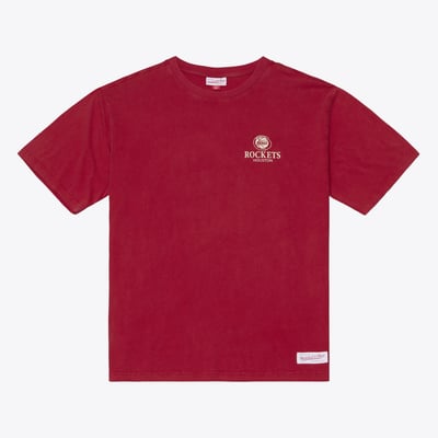  Houston Rockets Mitchell & Ness Core Essentials T-Shirt - Red