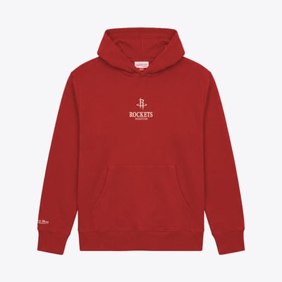 Houston Rockets Mitchell & Ness Core Fleece Hoodie - Red
